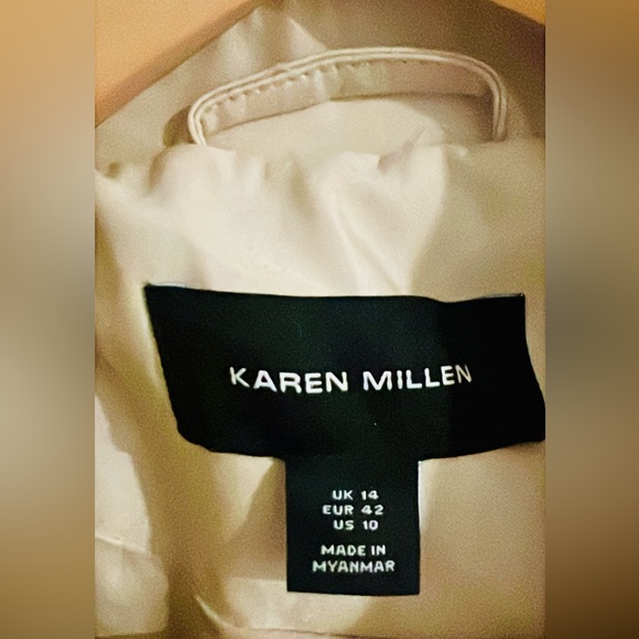Karen Millen Trench size 10 - Picture 5 of 5